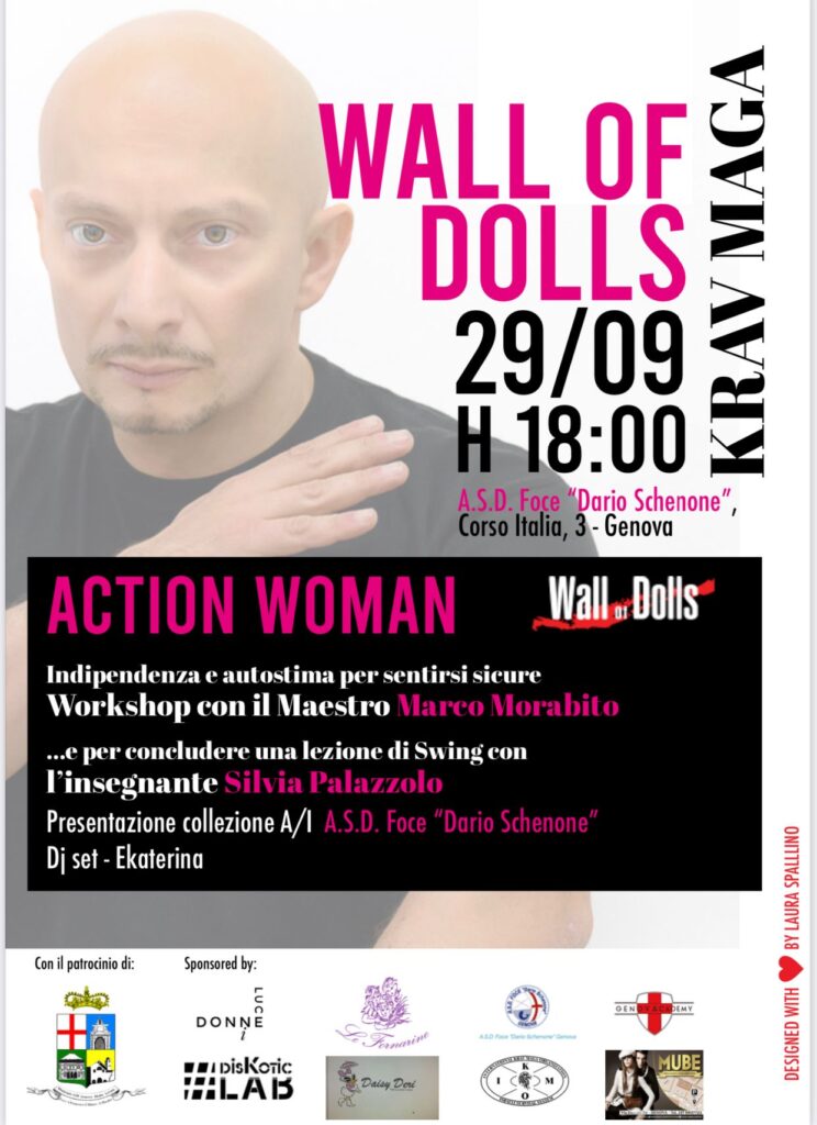 Wall of Dolls lancia Action Woman Krav Maga