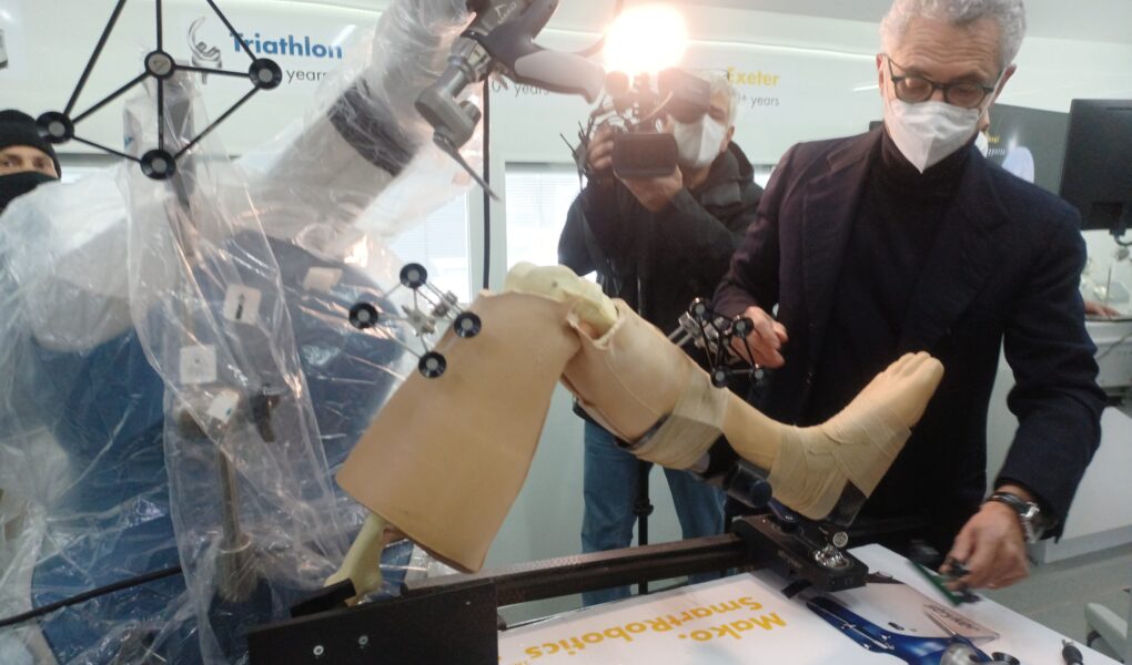 Al Galliera il futuro della robotica ortopedica
