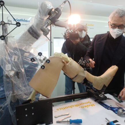 Al Galliera il futuro della robotica ortopedica