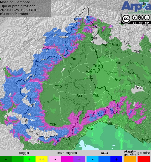 Arriva l'allerta meteo per neve