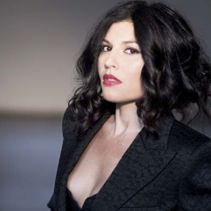 Giusy Ferreri sul palco di Sanremo