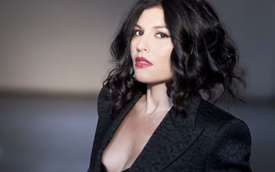 Giusy Ferreri sul palco di Sanremo