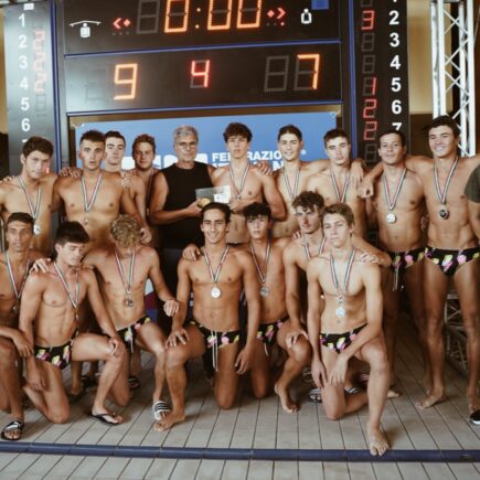 La Pro Recco Under 18 è vice campione d’Italia