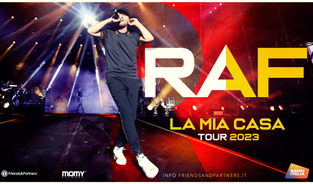 Cresce il tour di Raf