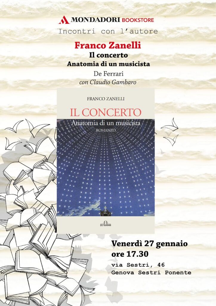 Franco Zanelli-Presentazione libro Il Concerto