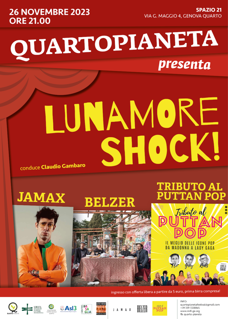 Lunamore Shock!-Locandina 26 novembre