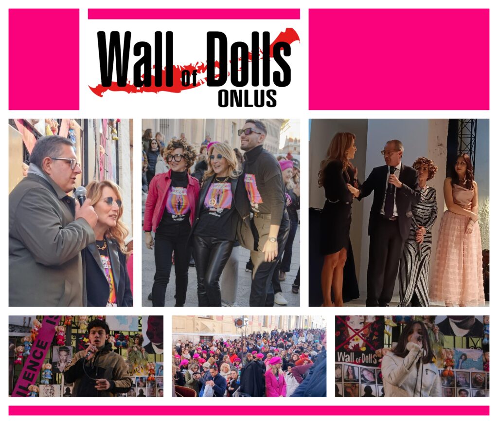 Wall of Dolls-25 novembre a Genova-Collage