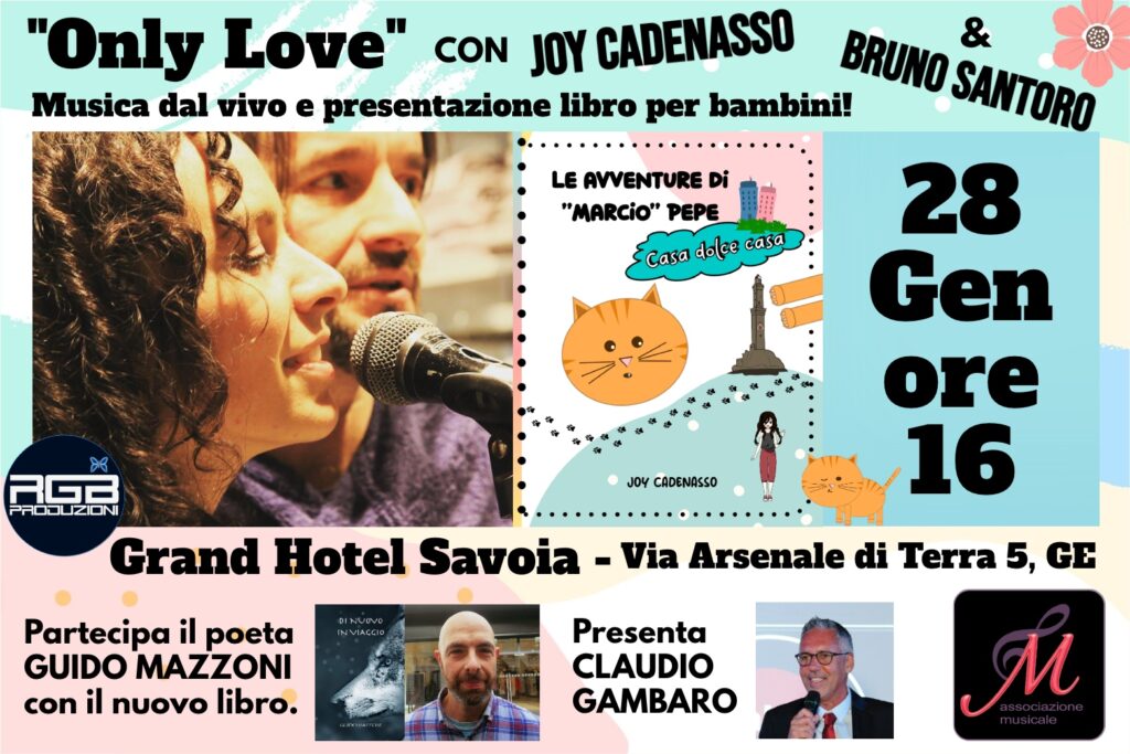 Only Love-28 gennaio 2024-Grand Hotel Savoia a Genova