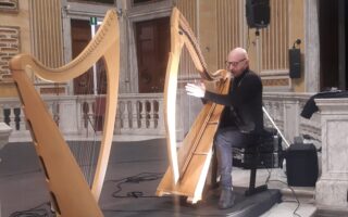 Vincenzo Zitello e le sue arpe