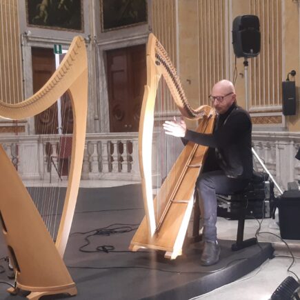 Vincenzo Zitello e le sue arpe