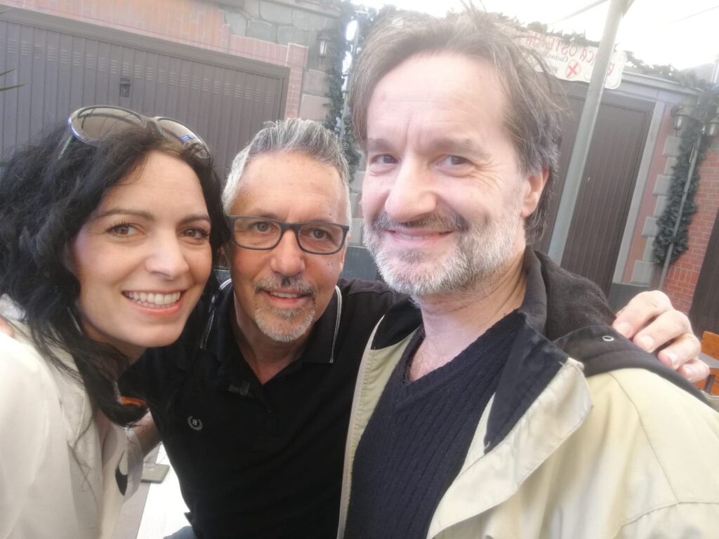 Joy Cadenasso, Claudio Gambaro e Bruno Santoro