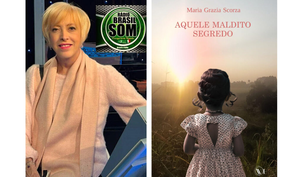 Maria Grazia Scorza e il suo libro Aquele Maldito Segredo