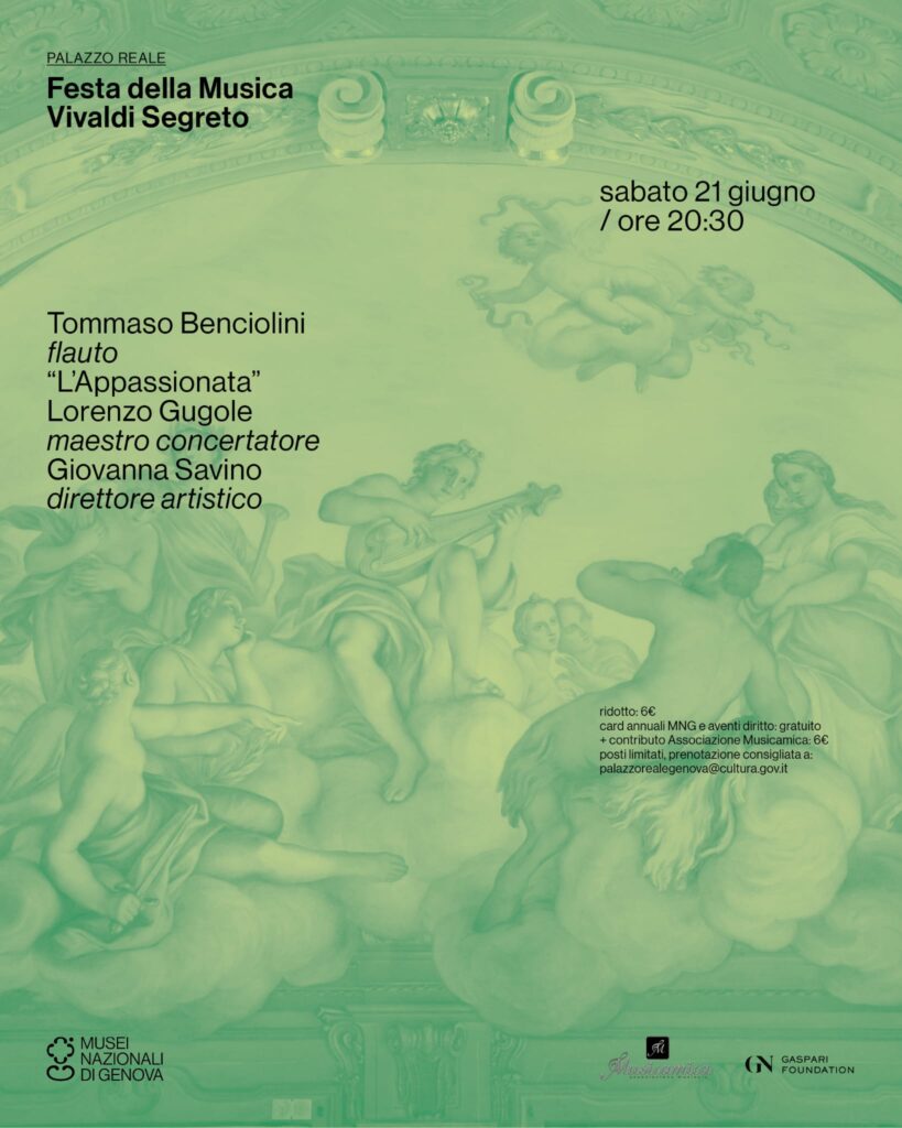 Festa della Musica 2025 a Palazzo Reale-Locandina