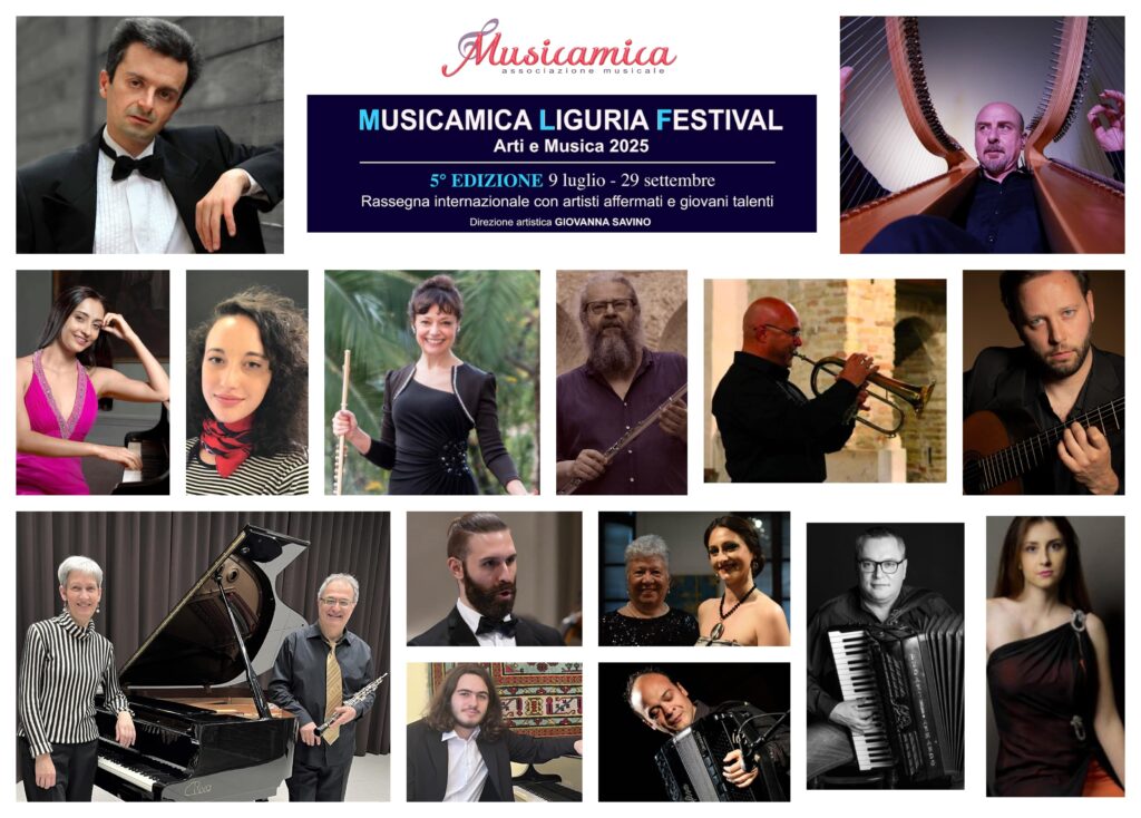 Musicamica Liguria Festival 2025-Mix alcuni artisti