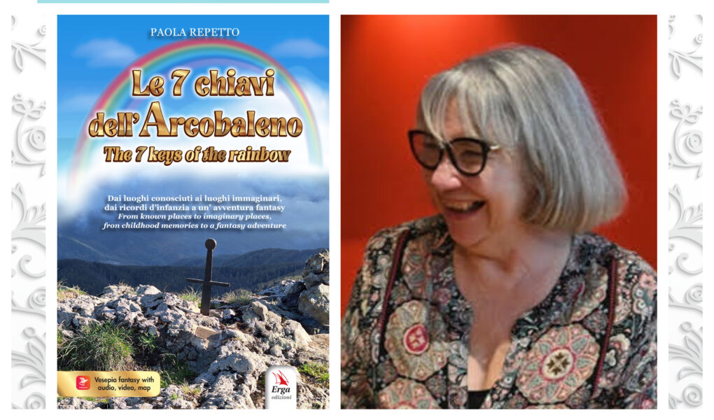 Paola Repetto e il suo libro Le 7 chiavi dell'Arcobaleno