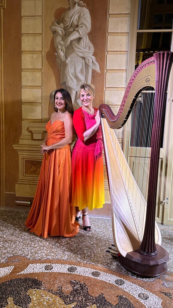 Silvia Di Falco e Florale Sacchi-Soprano e arpa