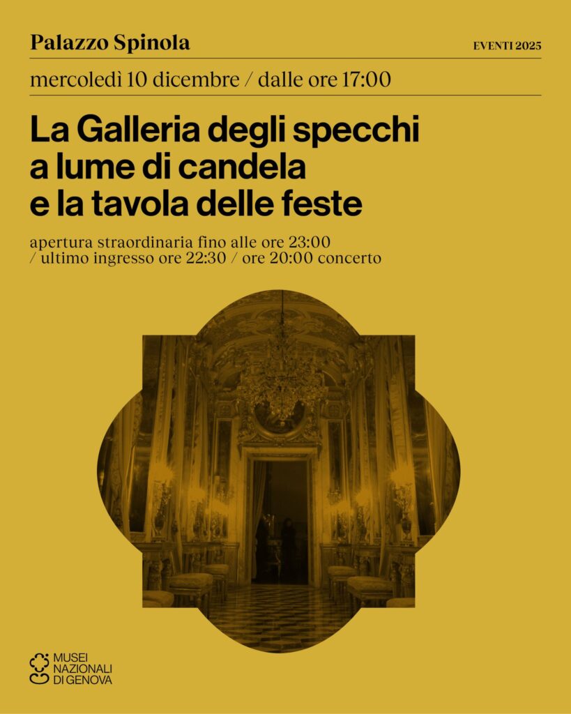 Locandina apertura Palazzo Spinola e concerto-10 dicembre 2025