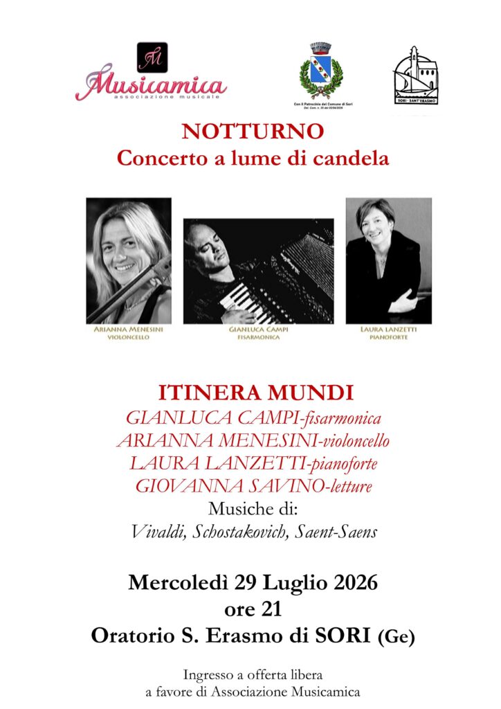 Notturno-Locandina 29 luglio a Sori