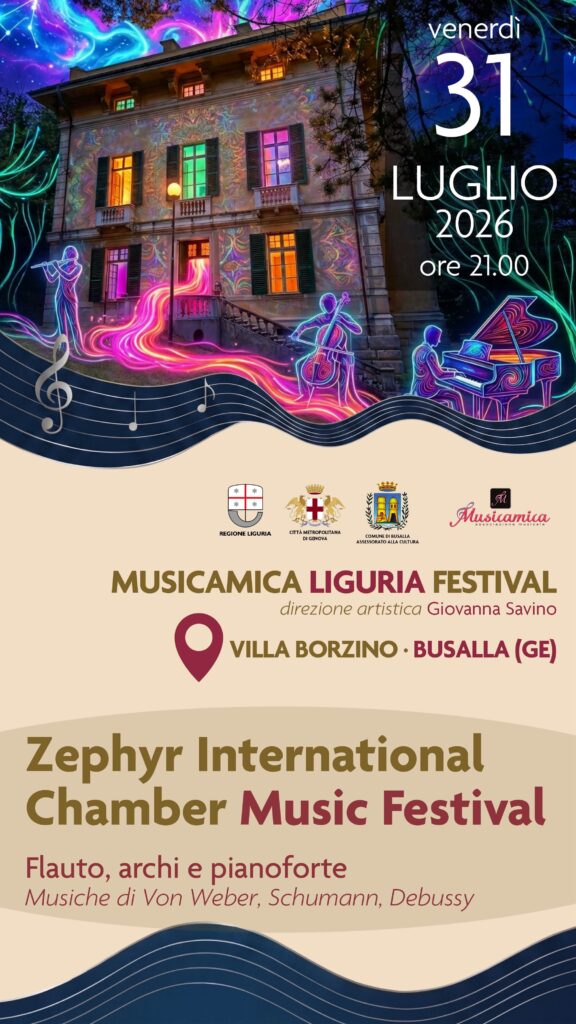 Zephyr International Chamber Music Festival-Locandina Busalla