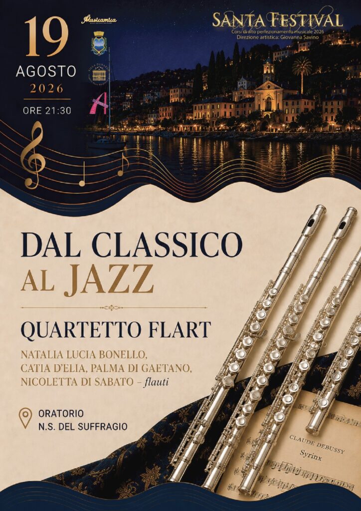 Dal classico al jazz col Flart Quartet-Locandina 19 agosto 2026