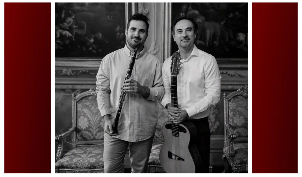 Daniele Lombardi al clarinetto e Christian Cocolicchio alla chitarra
