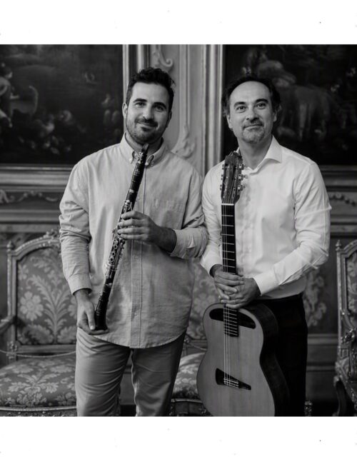 Daniele Lombardi al clarinetto e Christian Cocolicchio alla chitarra